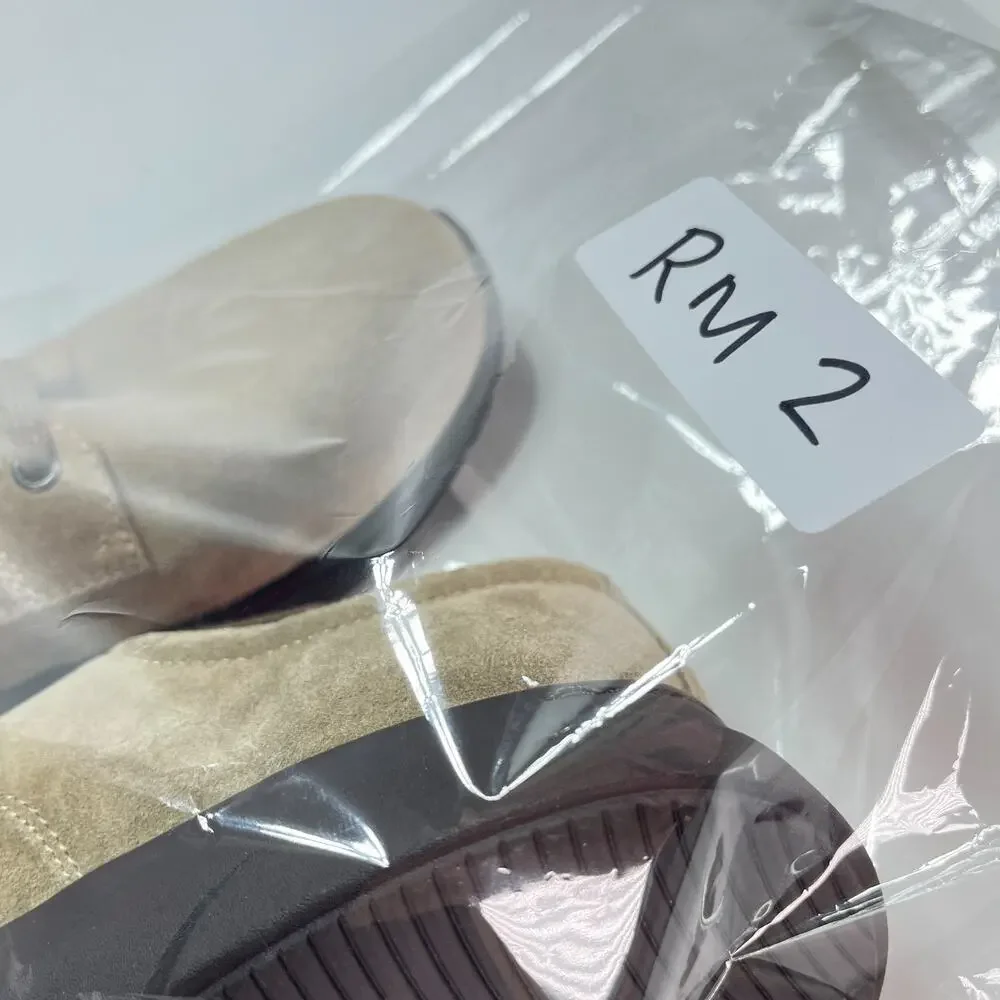 Comfortiva Mariah Taupe Leather Casual Low Top Oxfords Shoes Women's Size 9W
